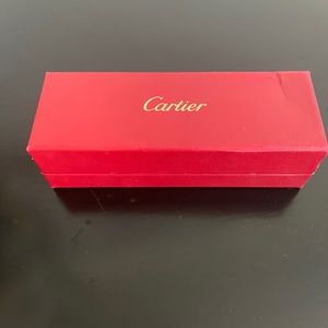 Authentic Cartier Eyeglass case box